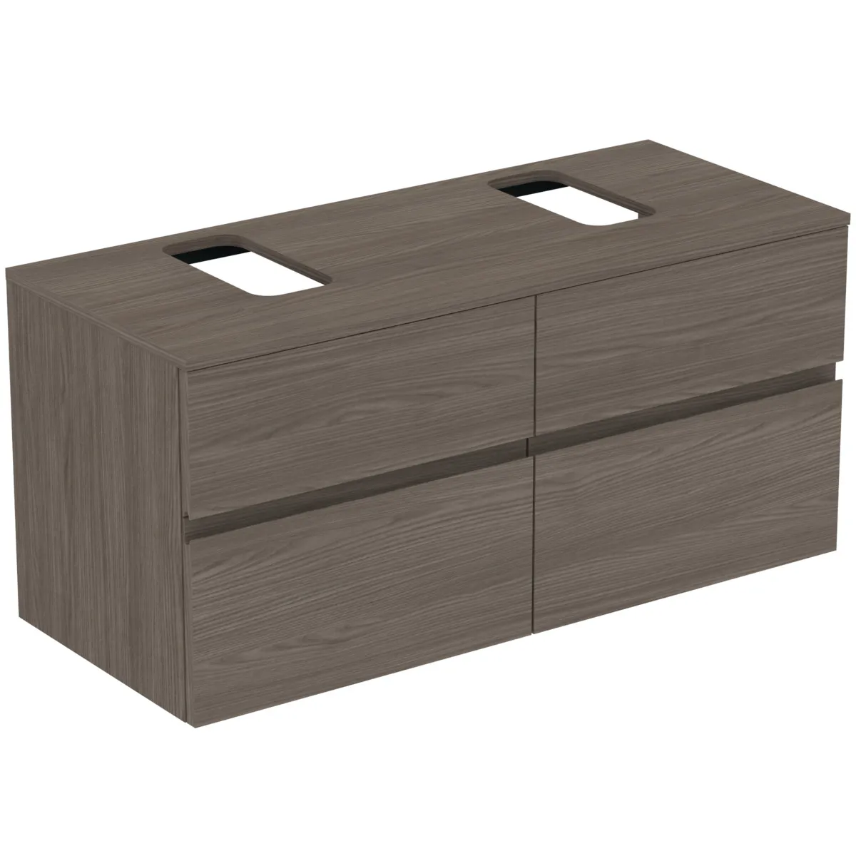 Ideal Standard Waschtischunterschrank „Finesse“ 120,2 × 55,8 × 50,5 cm Ulme dunkel Ideal Standard Waschtischunterschrank „Finesse“ 120,2 × 55,8 × 50,5 cm Ulme dunkel