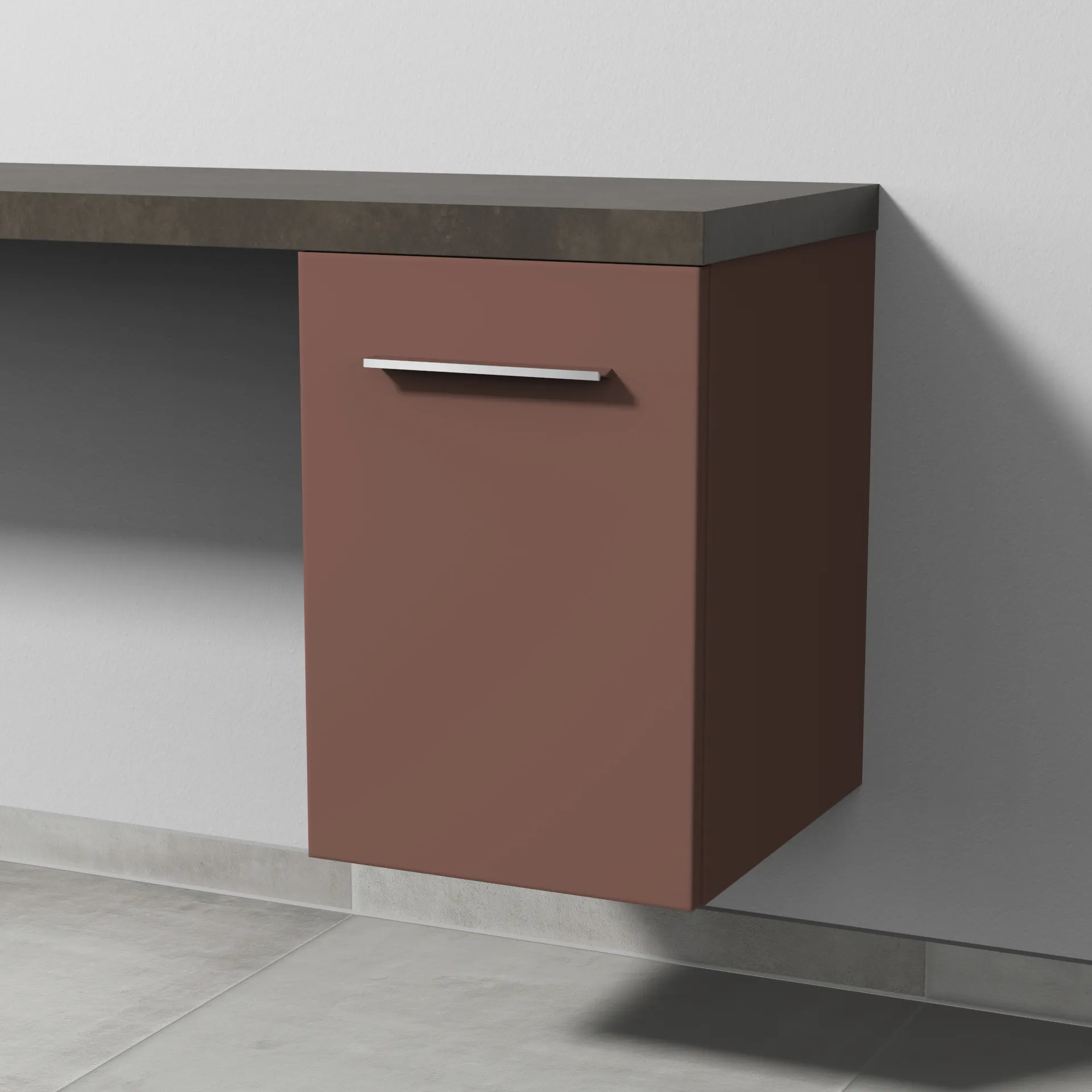 Sanipa Anbauschrank „2morrow“ 350 × 510 × 420 mm in Wine-Red