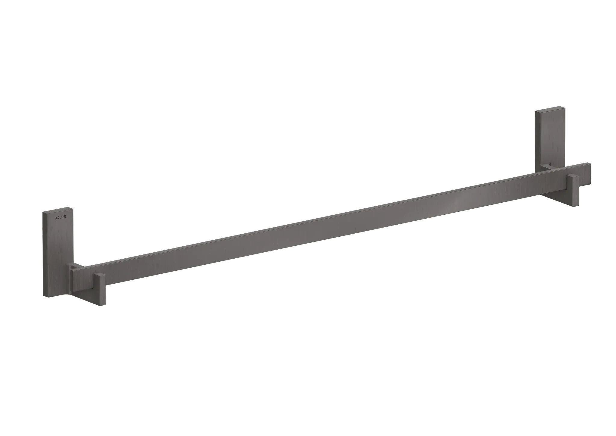 Hansgrohe AXOR Universal Rectangular Badetuchhalter 800 mm, Brushed Black Chrome