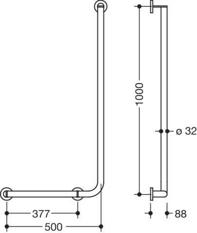 HEWI Haltegriff „System 900“