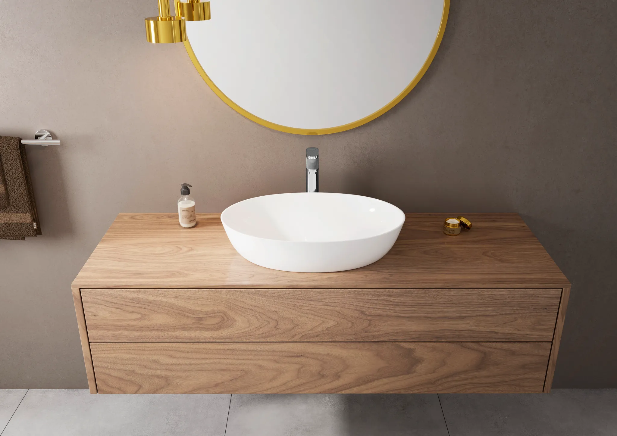 Hansgrohe Mischer Vernis Blend Einhebel-Waschtischmischer 190 mit Zugstangen-Ablaufgarnitur, Chrom
