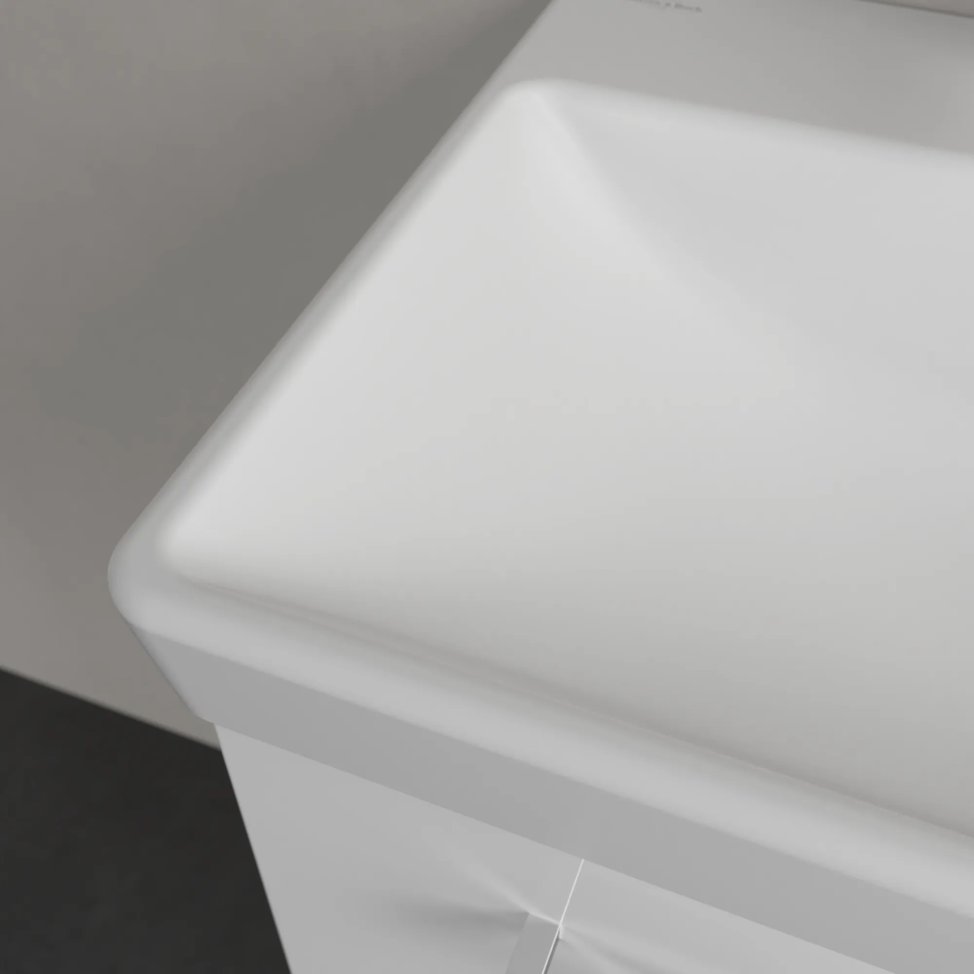 Villeroy & Boch Avento Waschbecken Compact, 550x370x180 mm, Stone White CeramicPlus, Rechteck, glänzend, mit Überlauf, 1-Loch Armatur Villeroy & Boch Avento Waschbecken Compact, 550x370x180 mm, Stone White CeramicPlus, Rechteck, glänzend, mit Überlauf, 1-Loch Armatur