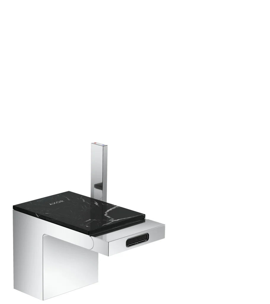 Hansgrohe AXOR MyEdition Bidetmischer - Einhebel-Bidetmischer mit Push-Open Ablaufgarnitur, Chrom, Ausladung 121 mm, Auslaufhöhe 83 mm Hansgrohe AXOR MyEdition Bidetmischer - Einhebel-Bidetmischer mit Push-Open Ablaufgarnitur, Chrom, Ausladung 121 mm, Auslaufhöhe 83 mm