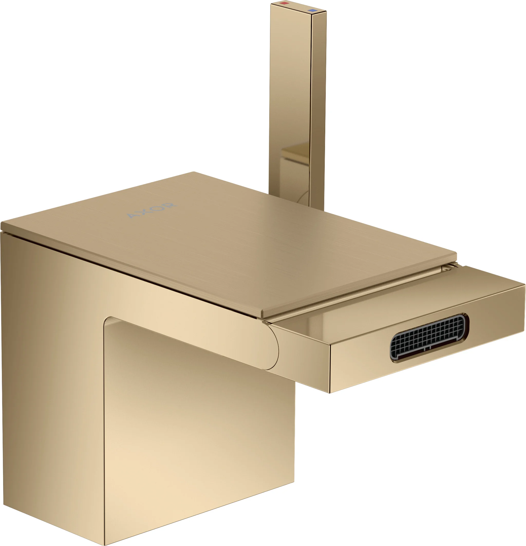 Hansgrohe AXOR MyEdition Platte 117 mm Metall Brushed Bronze abnehmbar