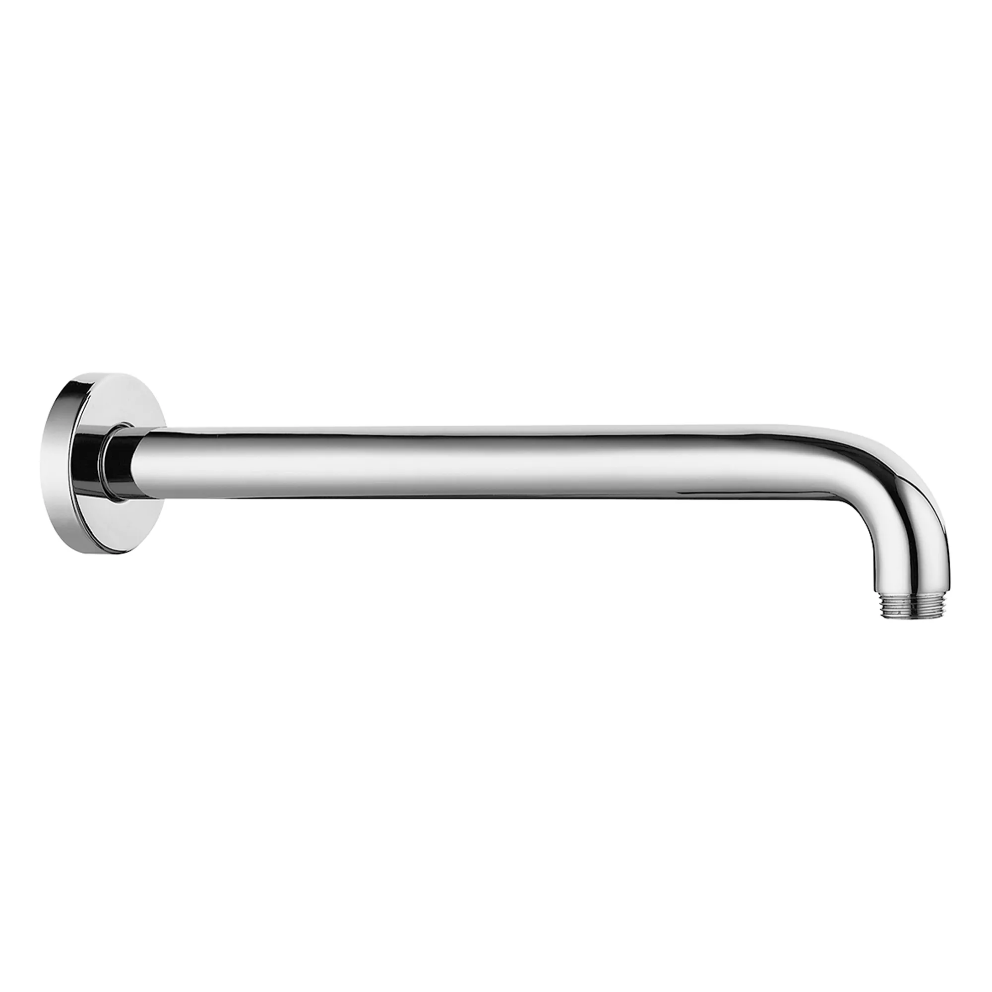 Brausewandarm, runde Rosette, Ausladung 420mm, chrom Brausewandarm, runde Rosette, Ausladung 420mm, chrom