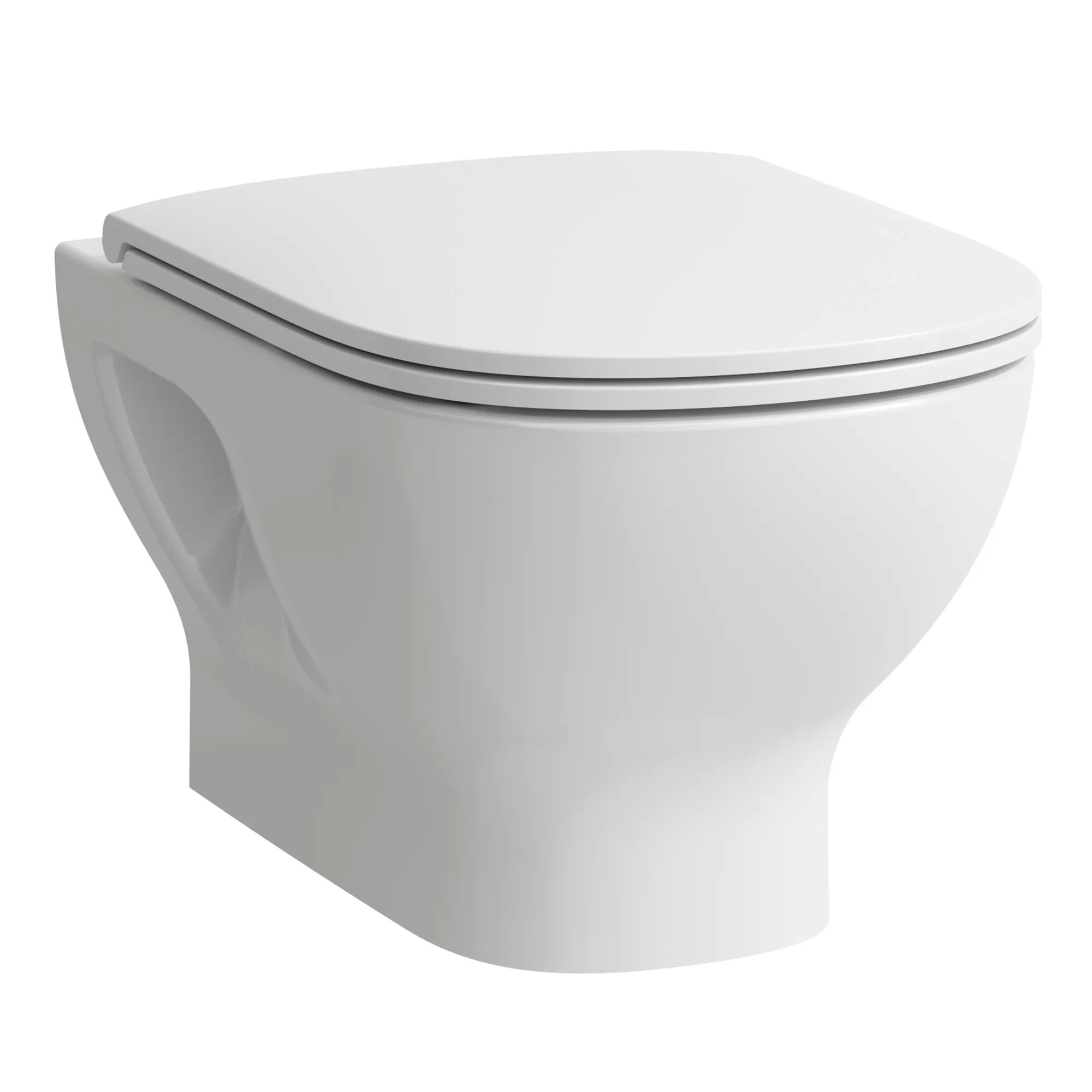 Laufen Tiefspül-WC wandhängend LUA 520x360 spülrandlos weiß Laufen Tiefspül-WC wandhängend LUA 520x360 spülrandlos weiß