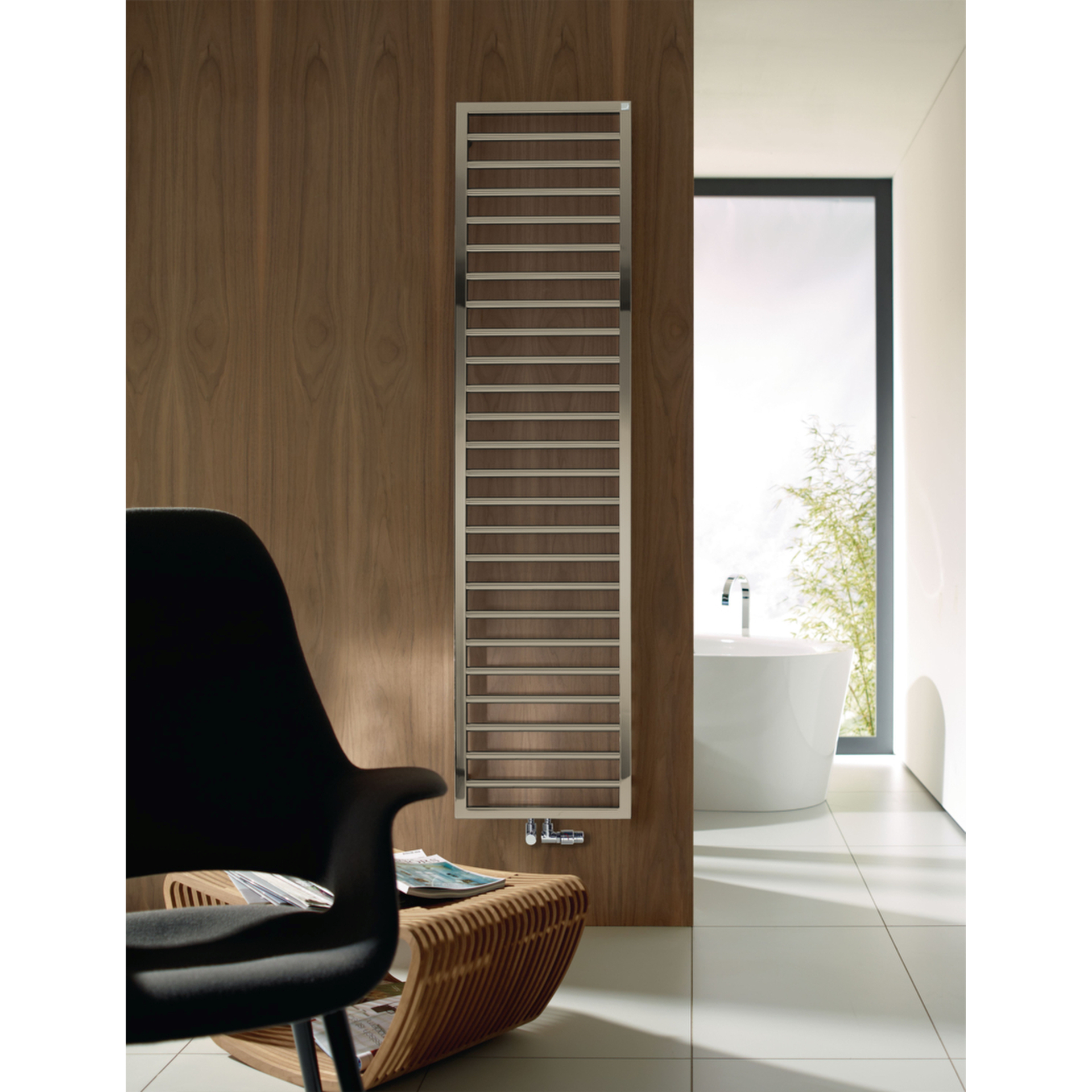 Zehnder Design-Hybridheizkörper „Subway“ für gemischten Betrieb mit eingebautem Heizstab und 50 mm-Mittelanschluss 45 × 126,1 cm in Concrete Grey Zehnder Design-Hybridheizkörper „Subway“ für gemischten Betrieb mit eingebautem Heizstab und 50 mm-Mittelanschluss 45 × 126,1 cm in Concrete Grey