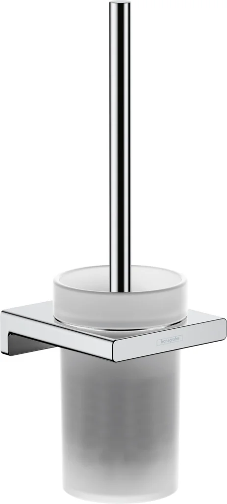 Hansgrohe AddStoris Q Toilettenbürstenhalter Wandmontage Chrom, 26 mm Bohrabstand, 6 mm Bohrlochdurchmesser
