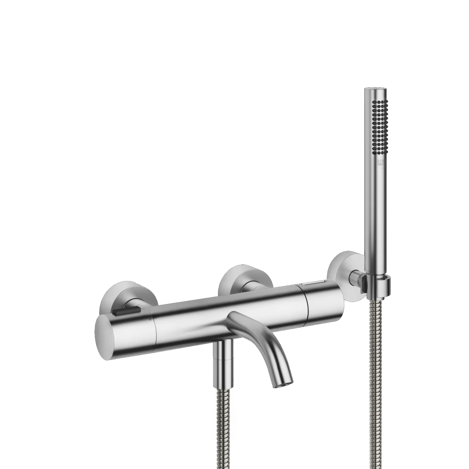 Dornbracht META Wannen-Thermostat Chrom gebürstet, Ausladung 210 mm, Anschluss 1/2", Stichmaß 150 mm ± 15 mm Dornbracht META Wannen-Thermostat Chrom gebürstet, Ausladung 210 mm, Anschluss 1/2", Stichmaß 150 mm ± 15 mm