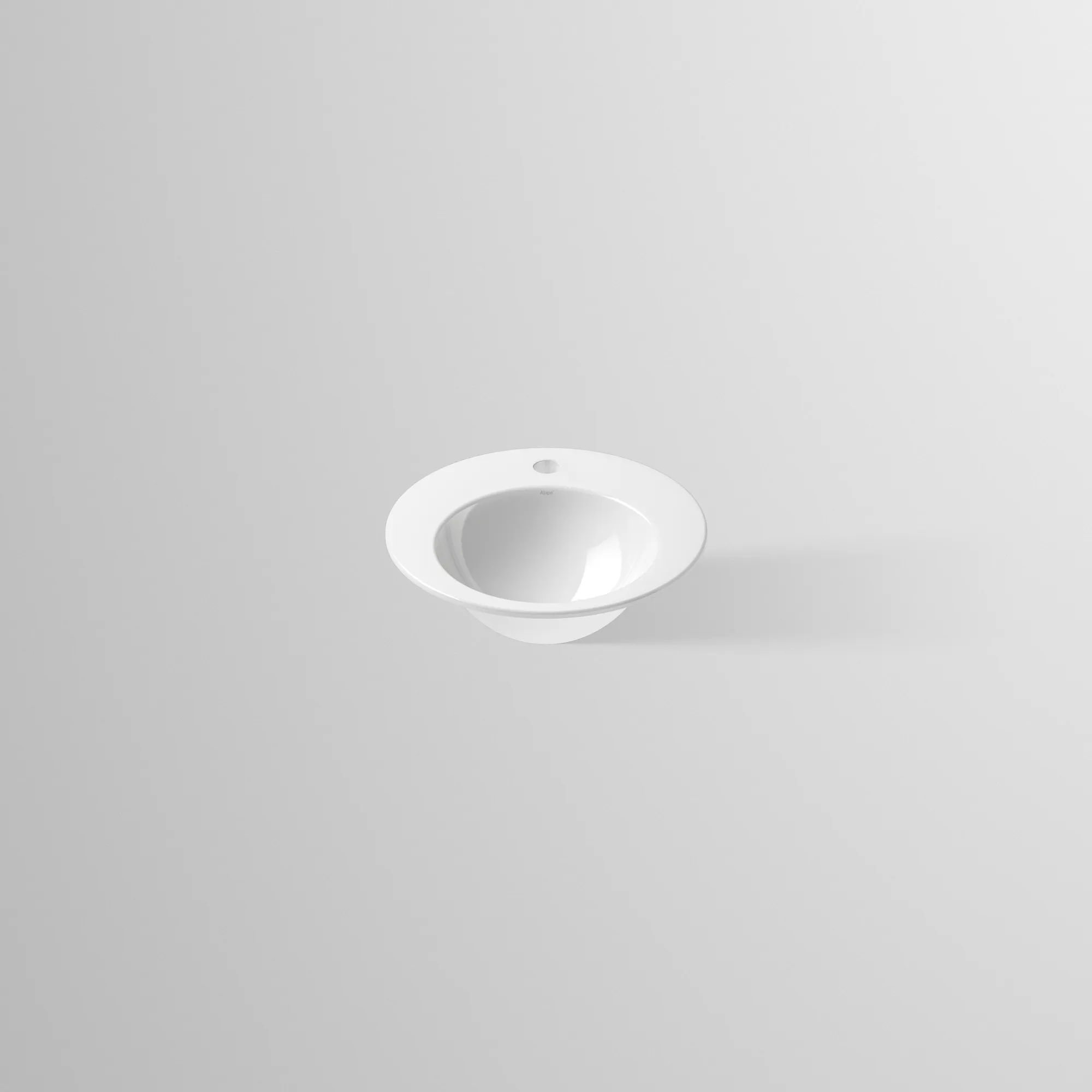 Waschbecken „K-Serie“ 400 × 106 mm, Hahnlochposition mittig mit ProShield Waschbecken „K-Serie“ 400 × 106 mm, Hahnlochposition mittig mit ProShield