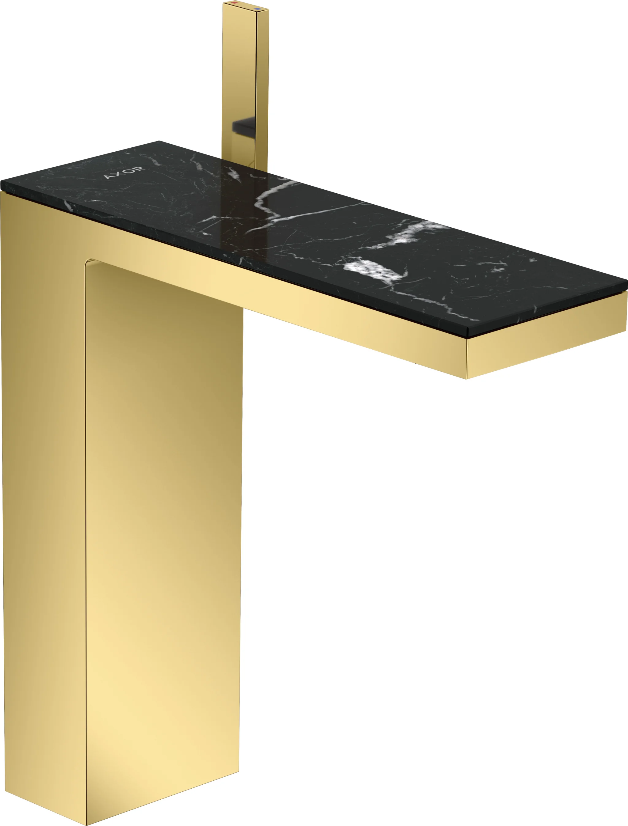 Hansgrohe AXOR MyEdition Platte 245 mm Marmor Nero Marquina abnehmbar Hansgrohe AXOR MyEdition Platte 245 mm Marmor Nero Marquina abnehmbar