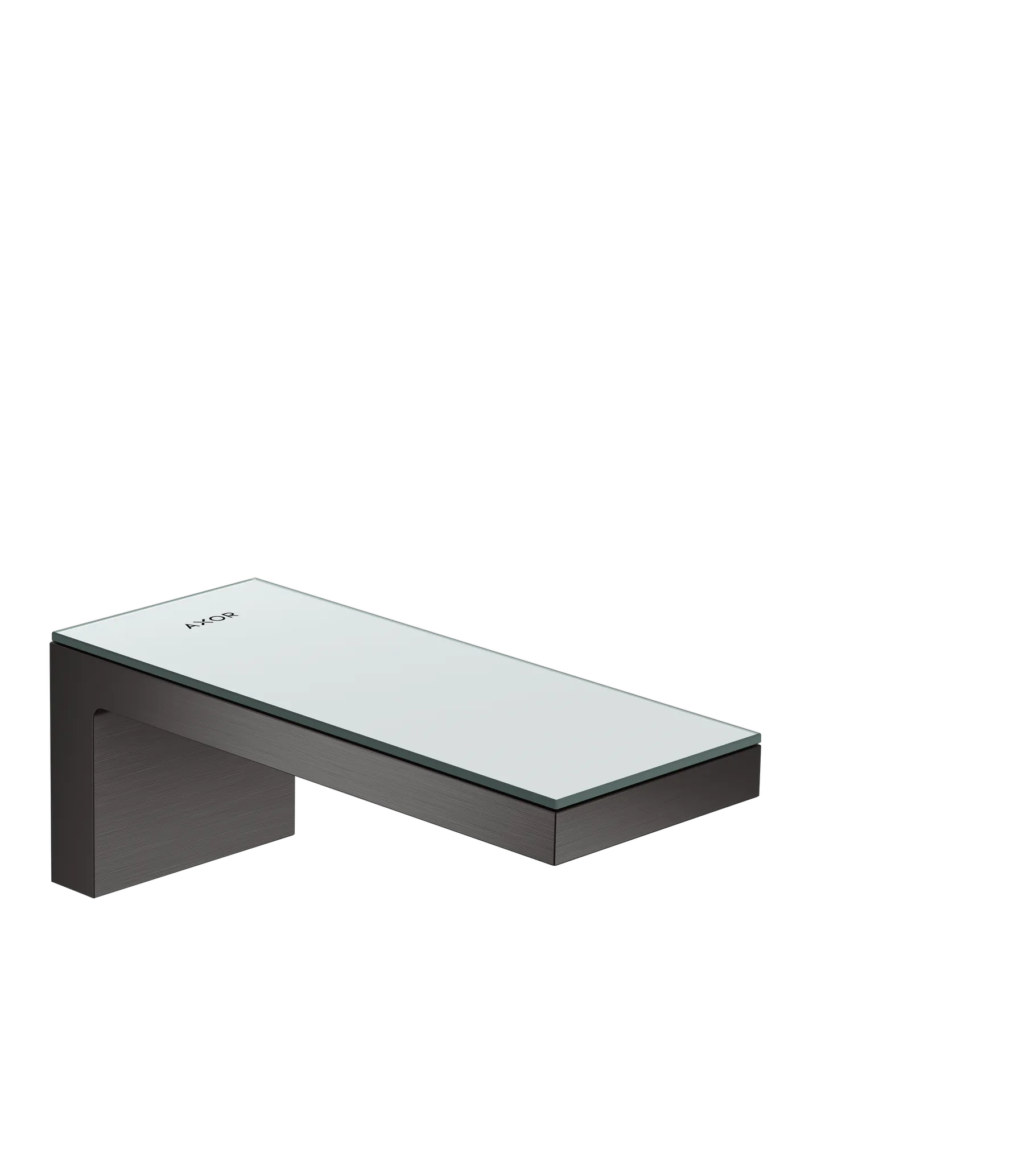 Hansgrohe AXOR MyEdition Mischer mit Platte 200 Glas, Spiegel Hansgrohe AXOR MyEdition Mischer mit Platte 200 Glas, Spiegel