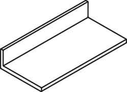 Ablage, Metall, pulverbeschichtet, Breite 200 mm, Höhe 40 mm, Tiefe 98 mm, in Farbe DC (Schwarz tiefmatt) Ablage, Metall, pulverbeschichtet, Breite 200 mm, Höhe 40 mm, Tiefe 98 mm, in Farbe DC (Schwarz tiefmatt)