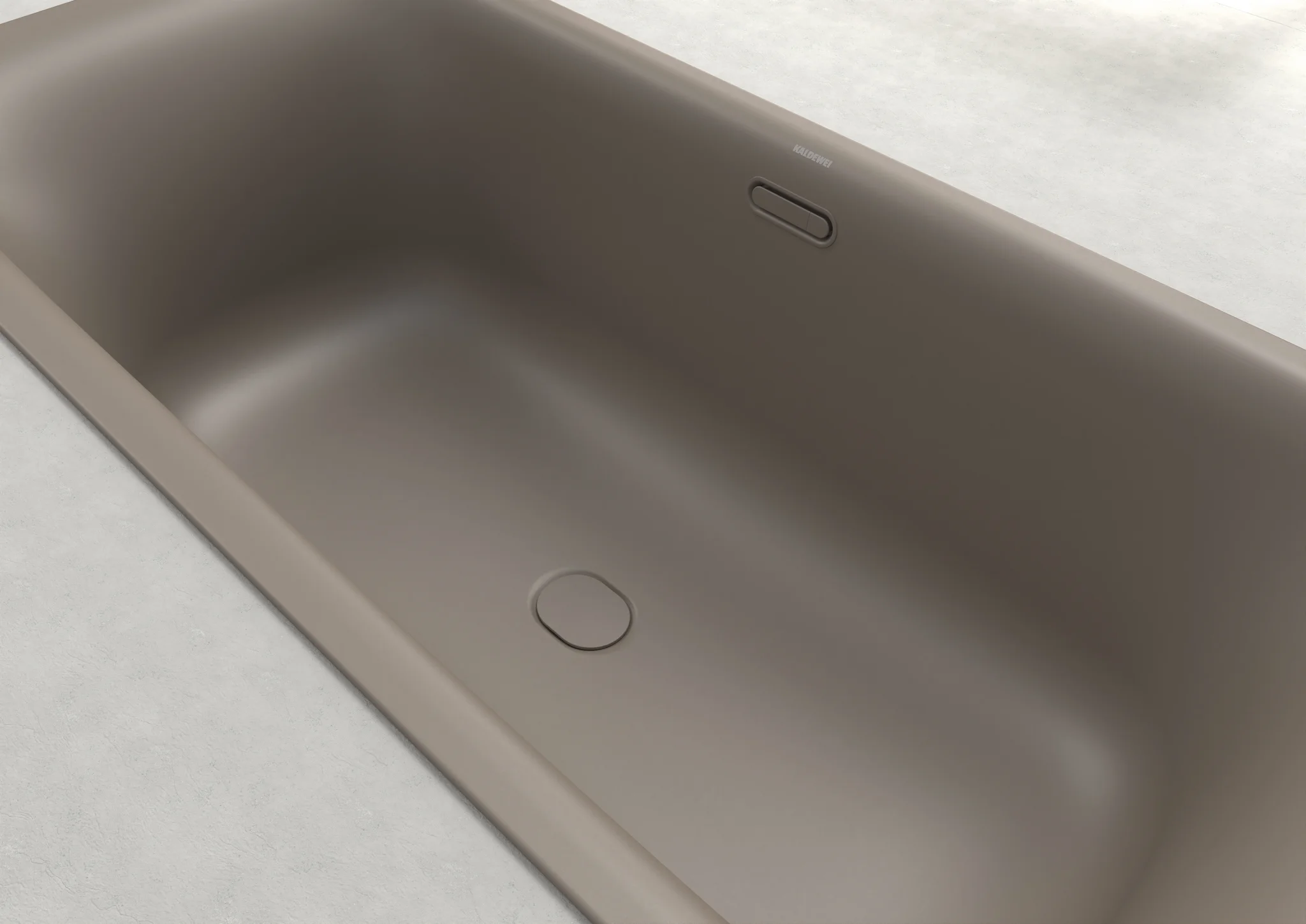 Kaldewei NUIO DUO Badewanne, 1700x800 mm, alpinweiß matt, flacher Rand, mit Schallschutz