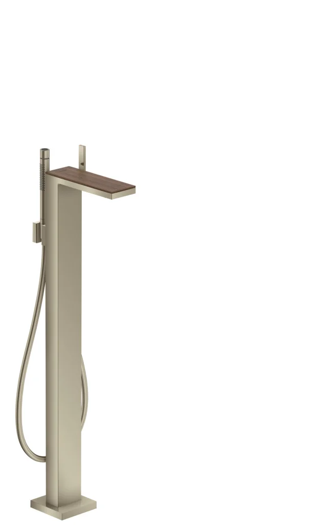 Hansgrohe AXOR MyEdition Platte 245 mm, Amerikanischer Nussbaum, abnehmbar