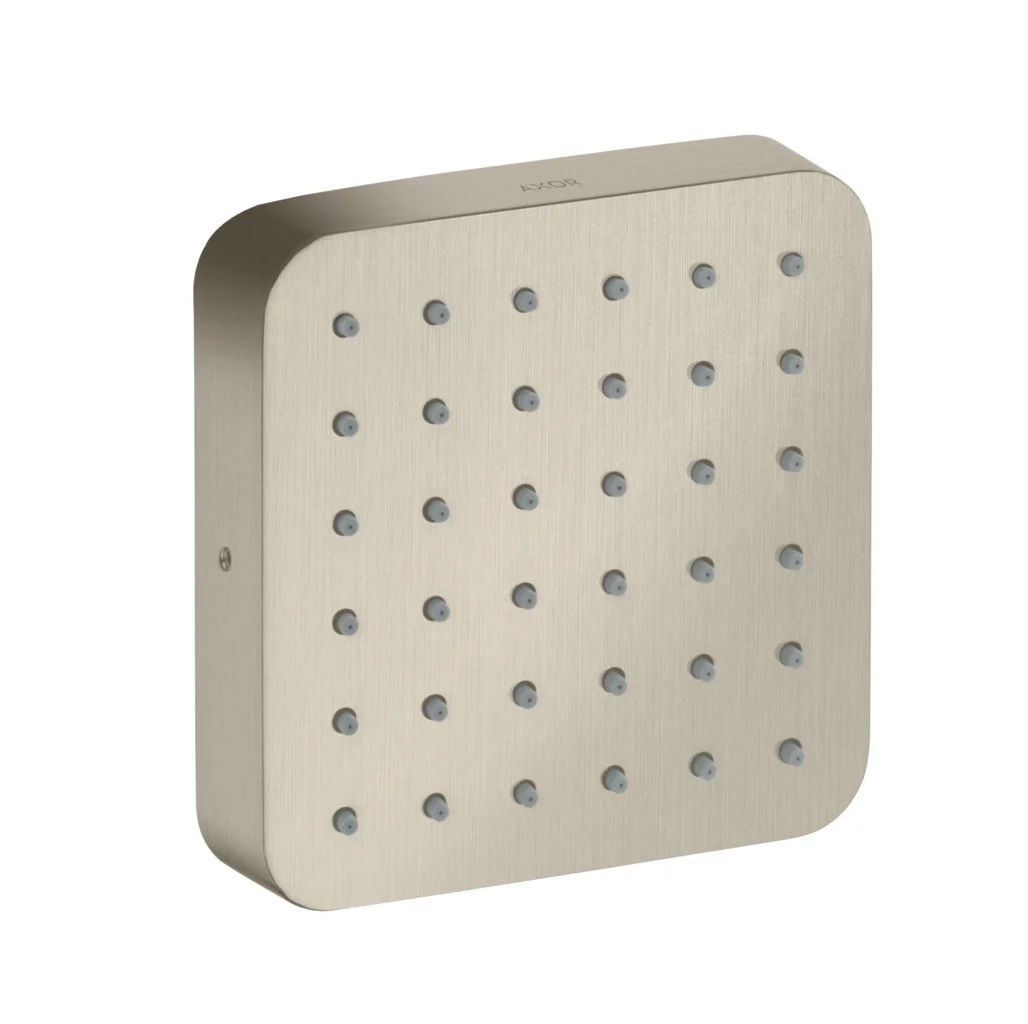 Hansgrohe AXOR Citterio E Brausemodul Unterputz softsquare Brushed Nickel 120x120mm Rain Strahl 5,3 l/min verstellbarer Winkel Hansgrohe AXOR Citterio E Brausemodul Unterputz softsquare Brushed Nickel 120x120mm Rain Strahl 5,3 l/min verstellbarer Winkel