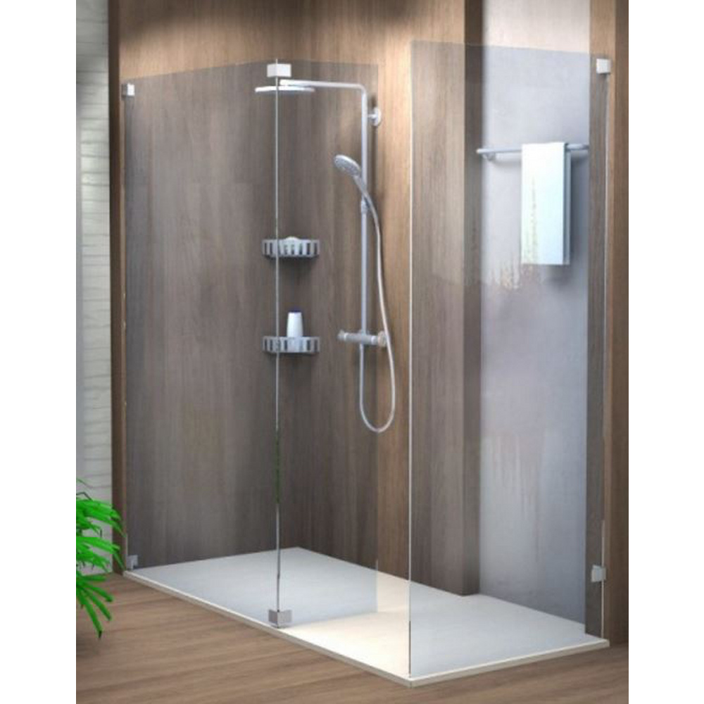 Sprinz Walk-In-Duschkabine Walk-In „Inloop“ rahmenlos B: 2000 mm H: 2100 mm T: 8 mm Sprinz Walk-In-Duschkabine Walk-In „Inloop“ rahmenlos B: 2000 mm H: 2100 mm T: 8 mm