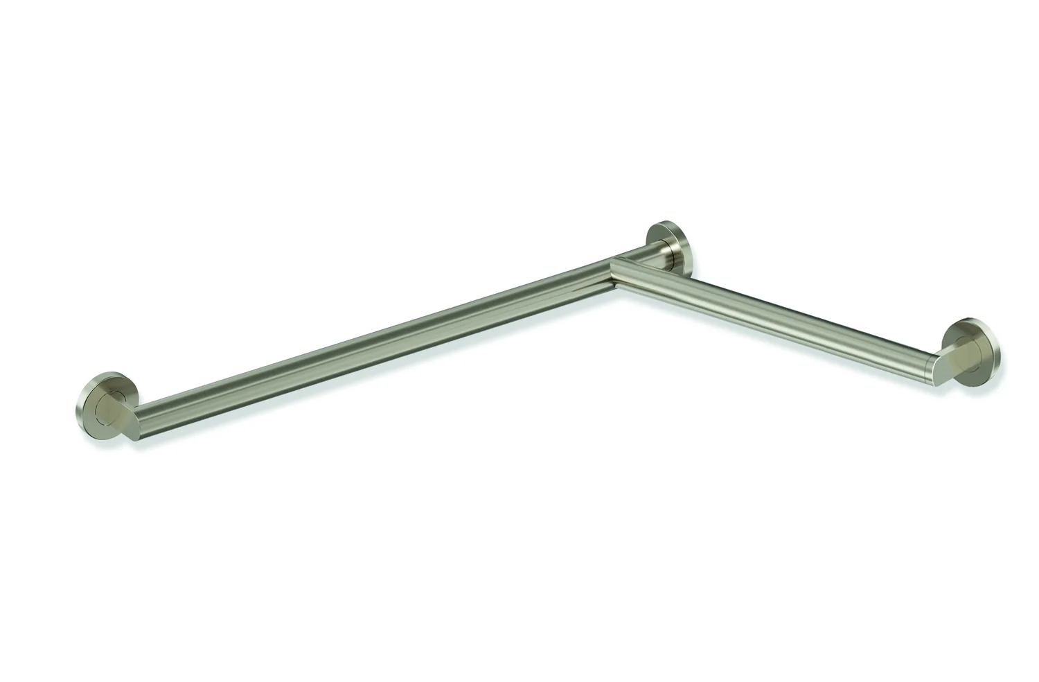 HEWI System 900 Duschhandlauf, Edelstahl, PVD, waagerechte Längen 947 x 495 mm, Ausführung rechts HEWI System 900 Duschhandlauf, Edelstahl, PVD, waagerechte Längen 947 x 495 mm, Ausführung rechts