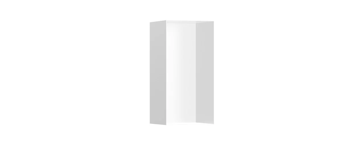 Hansgrohe XtraStoris Minimalistic Wandnische rahmenlos, 300 x 150 x 140 mm, Mattweiß