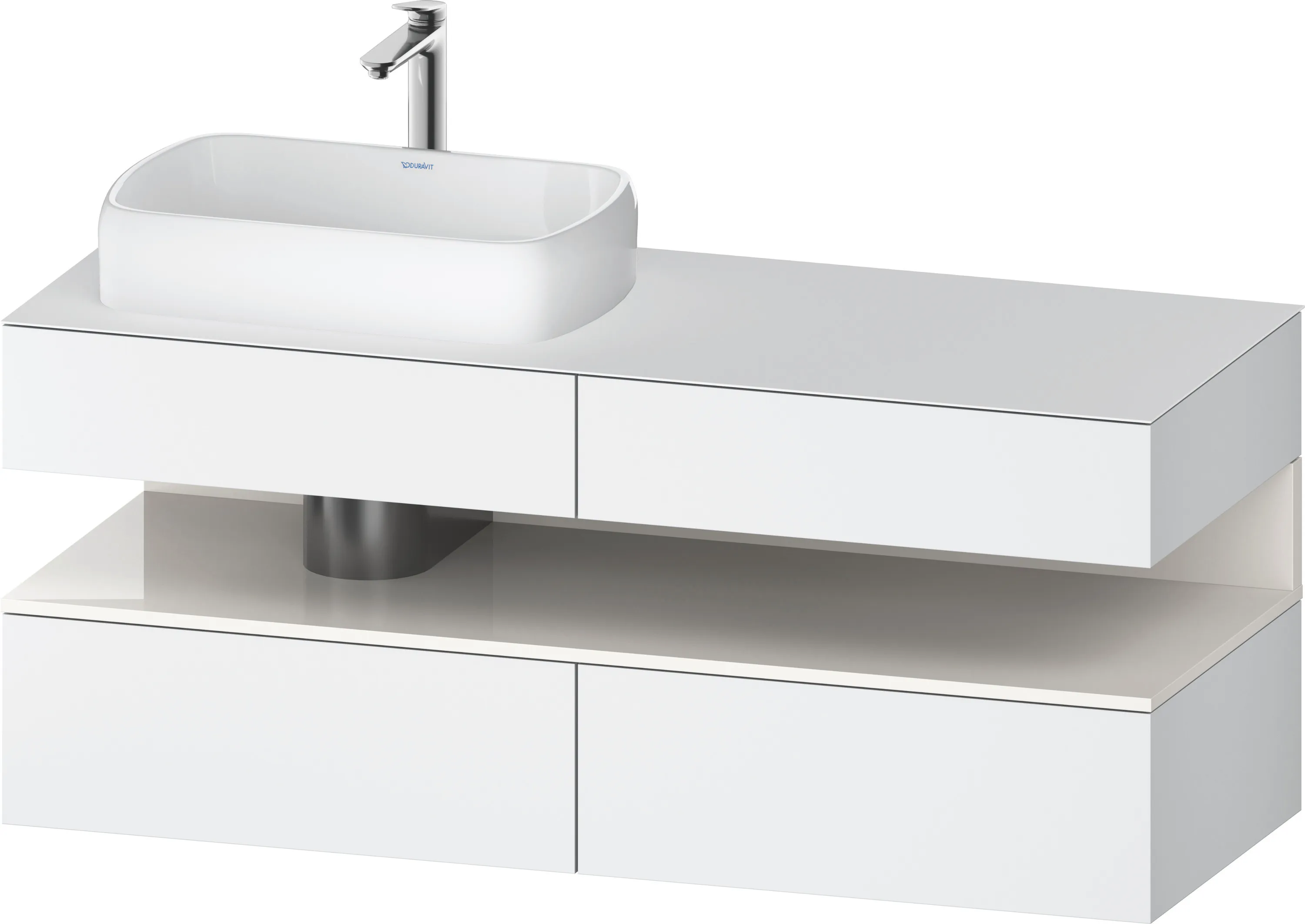 Duravit Waschtischunterschrank wandhängend „Qatego“