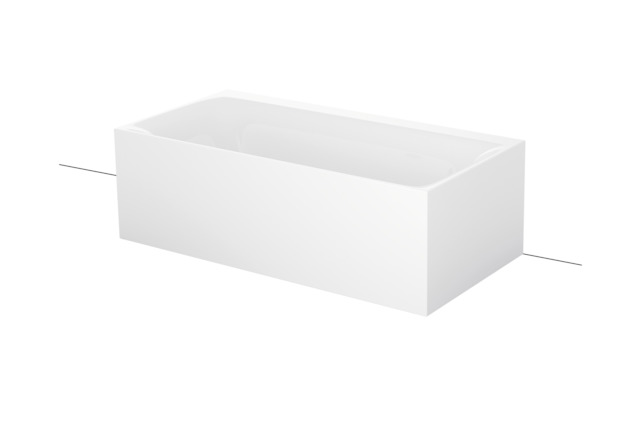 Bette rechteck Badewanne „BetteLux I Silhouette Side“ 170 × 85 cm in Weiß, 