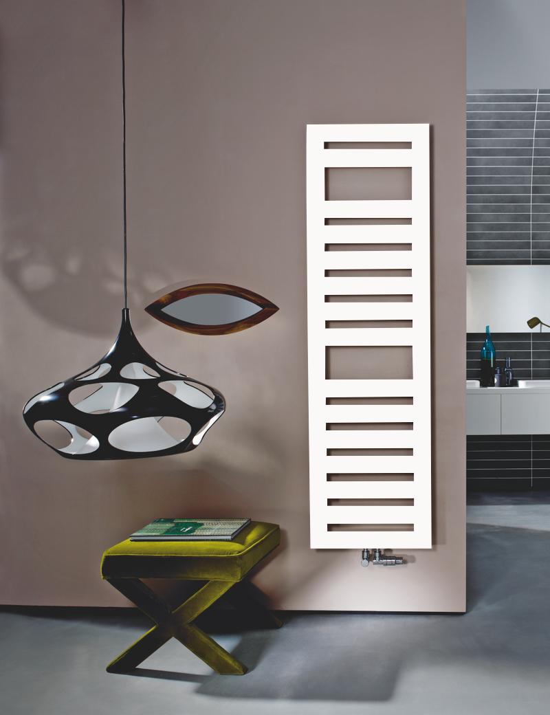 Zehnder Design-Elektroheizkörper „Metropolitan Spa“ 50 × 154 cm in White Matt
