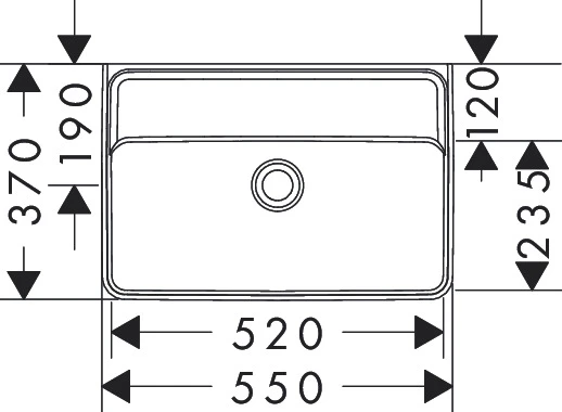 Waschbecken „Xanuia Q“