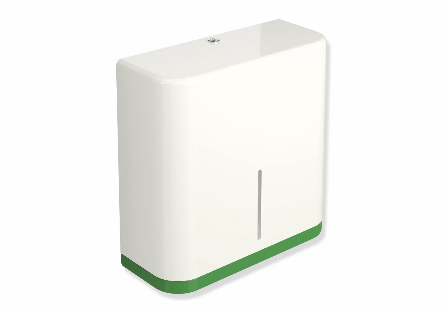 WC-Großrollenhalter Korpus Fb 99, Rahmen reinweiß WC-Großrollenhalter Korpus Fb 99, Rahmen reinweiß