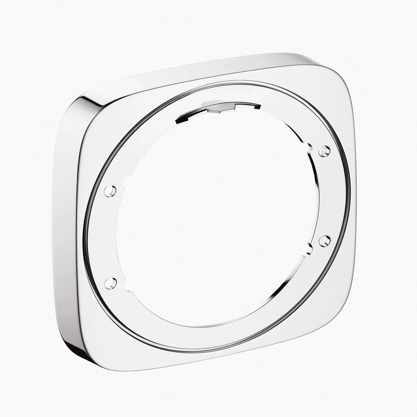 Hansgrohe Verlängerungsrosette PuraVida, Chrom, Durchmesser 157 mm, Verlängerung 22 mm