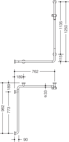 HEWI Haltegriff „Serie 805“