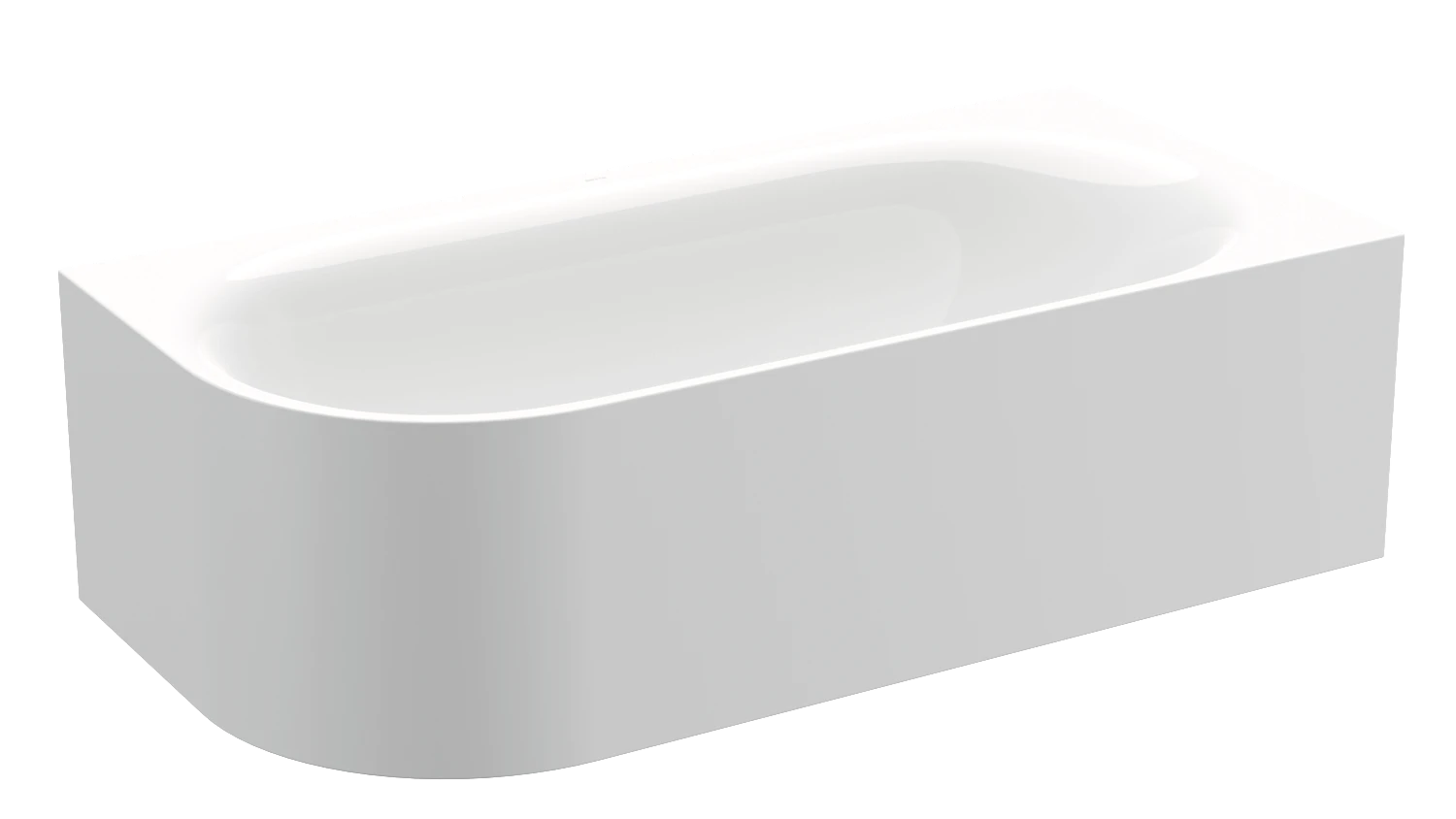 Bette oval Badewanne „BetteLux Oval V Silhouette“ 195 × 95 cm in Weiß