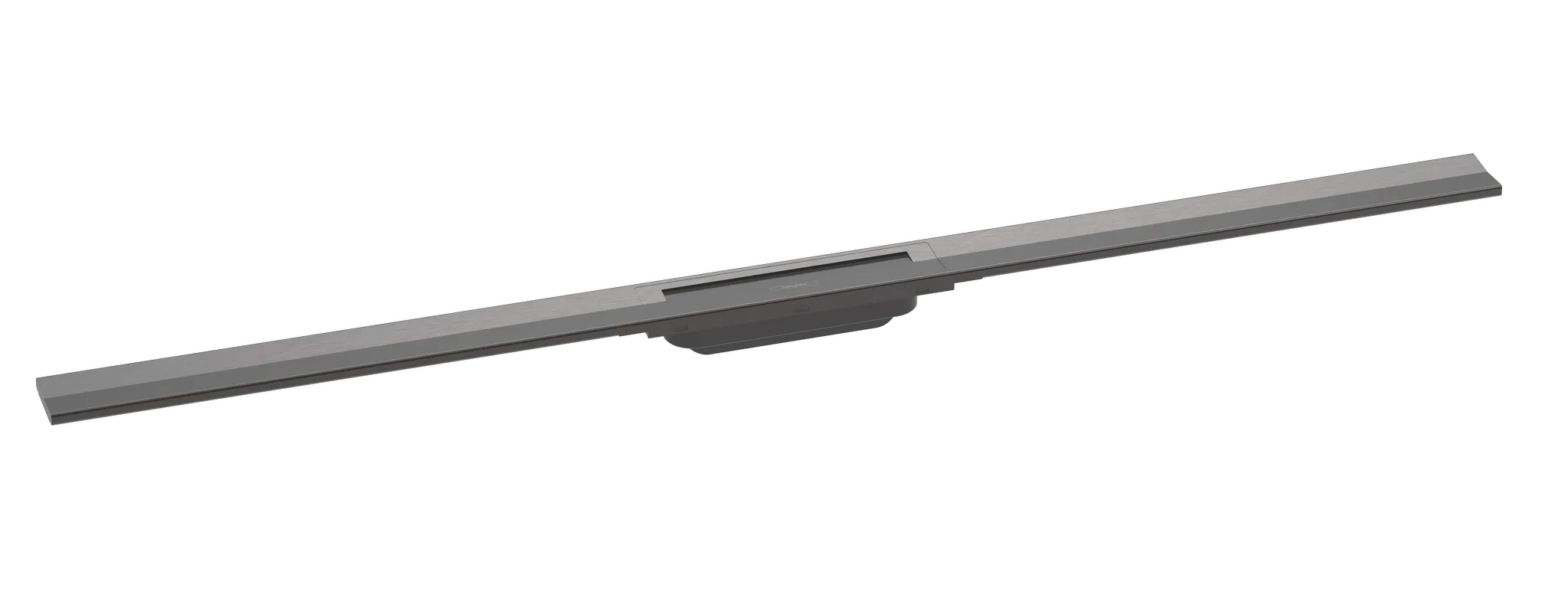 Hansgrohe RainDrain Flex Fertigset Duschrinne 1200 kürzbar, Brushed Black Chrome Hansgrohe RainDrain Flex Fertigset Duschrinne 1200 kürzbar, Brushed Black Chrome