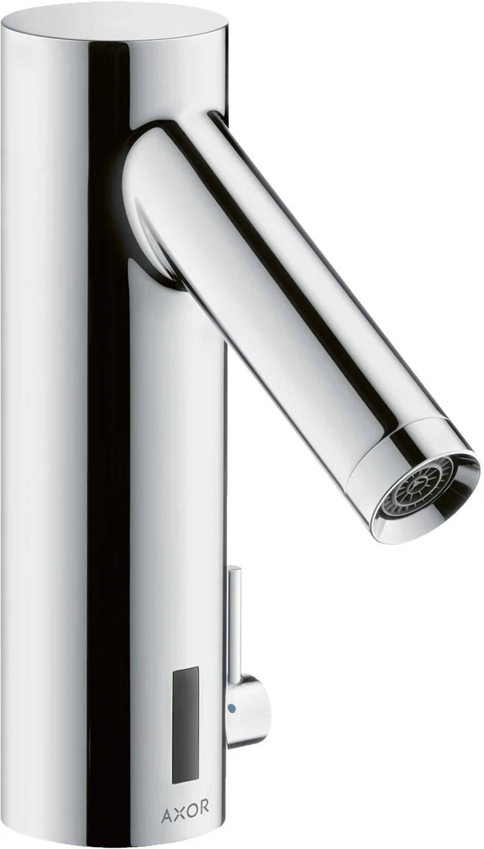 Hansgrohe AXOR Starck Waschtischmischer Elektronik chrom 103 mm Ausladung Normalstrahl 5 l/min Netzanschluss 230 V Hansgrohe AXOR Starck Waschtischmischer Elektronik chrom 103 mm Ausladung Normalstrahl 5 l/min Netzanschluss 230 V