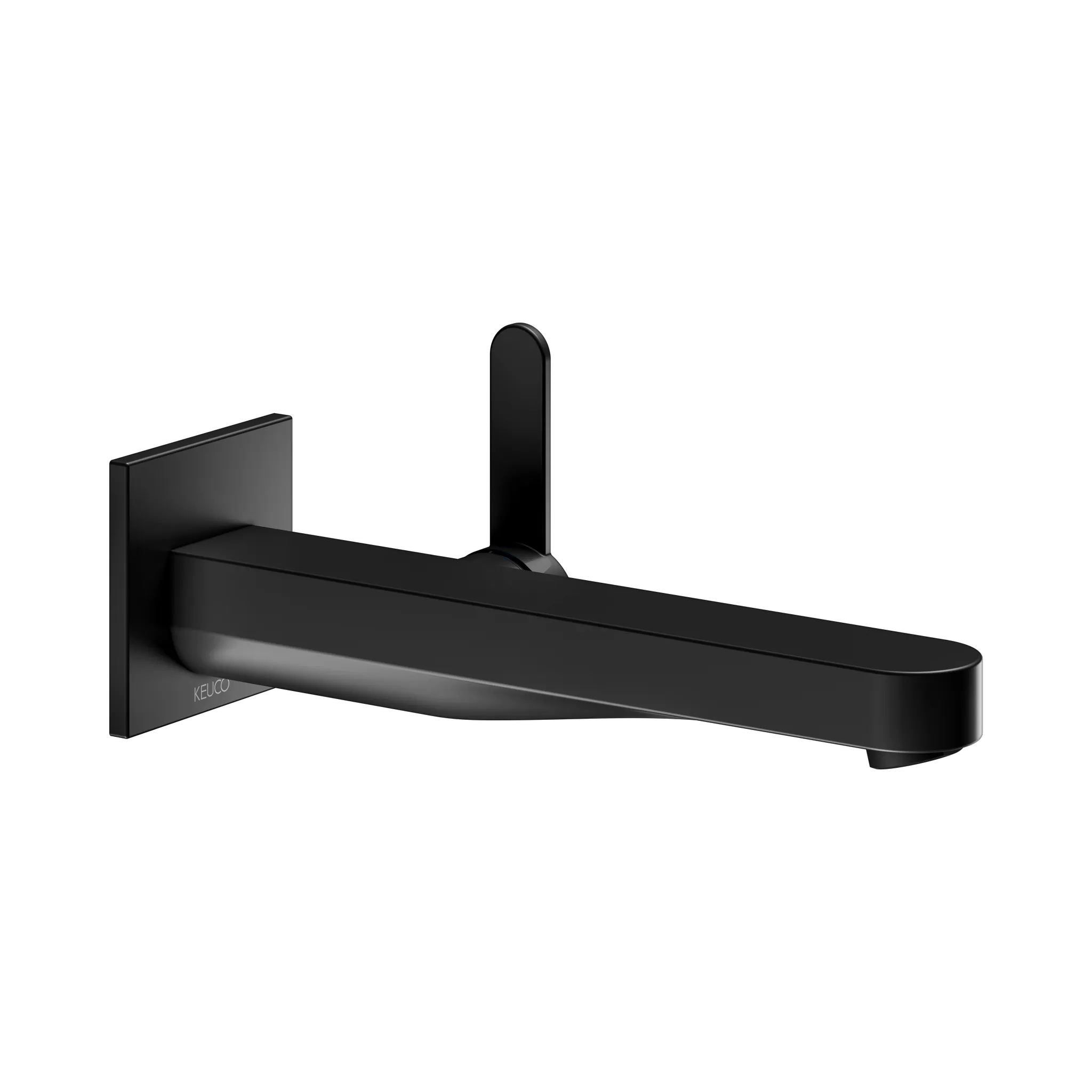 KEUCO IXMO Einhebel-Waschtischmischer Unterputz 1 Loch IXMO Flat schwarz matt
