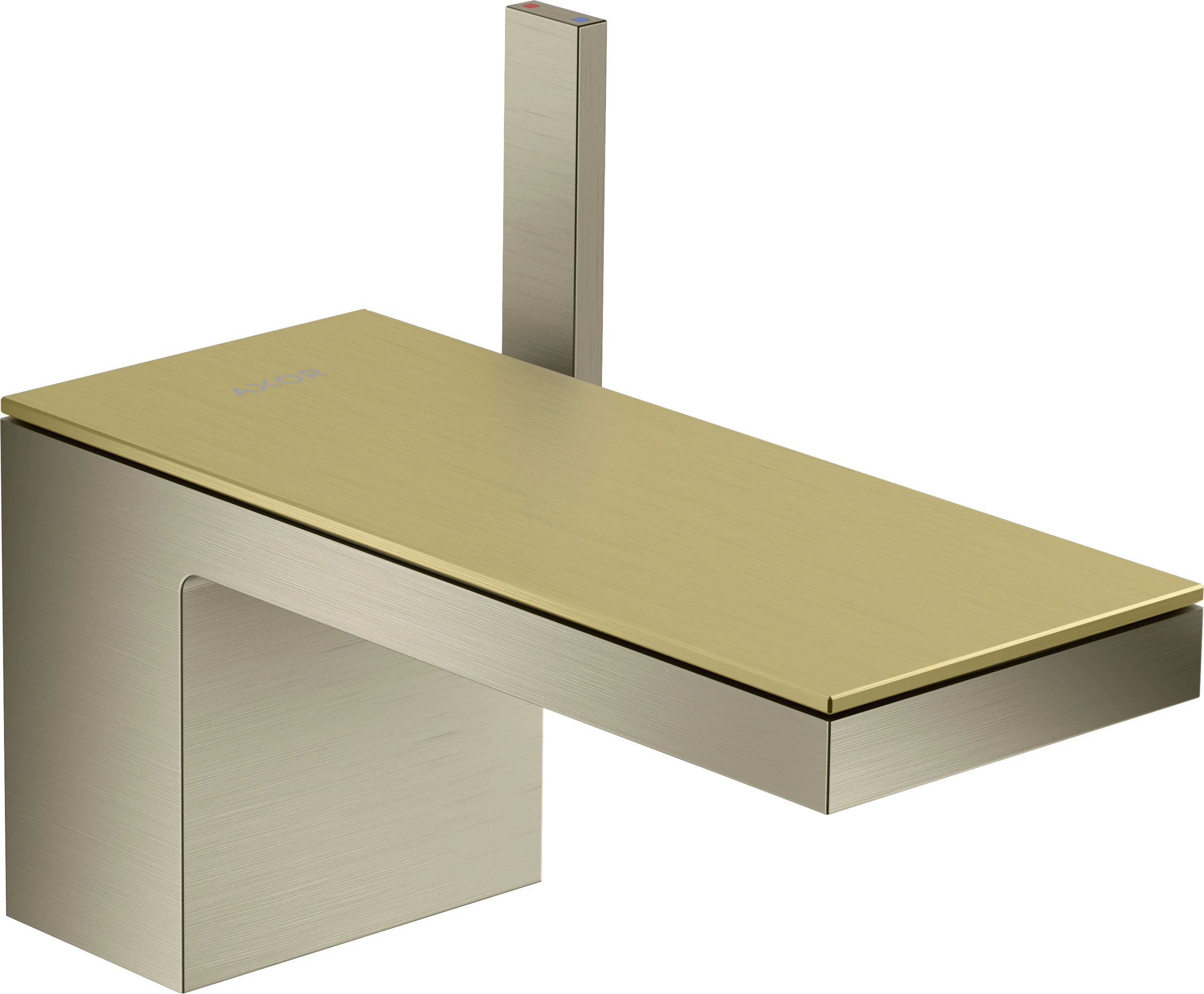 Hansgrohe AXOR MyEdition Platte 200 mm Metall Brushed Brass abnehmbar Hansgrohe AXOR MyEdition Platte 200 mm Metall Brushed Brass abnehmbar