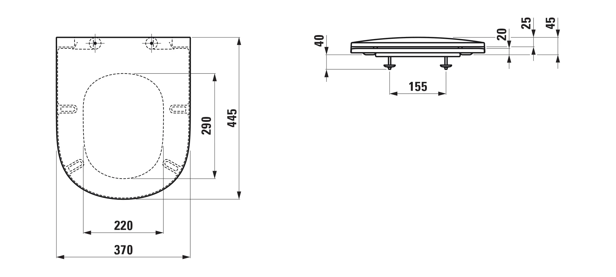 Laufen WC-Sitz+Deckel LUA mit Absenkautomatik, abnehmbar, passend zu WCs: H824081, H824086, H824087, H820080, H820081, H820083, weiß Laufen WC-Sitz+Deckel LUA mit Absenkautomatik, abnehmbar, passend zu WCs: H824081, H824086, H824087, H820080, H820081, H820083, weiß