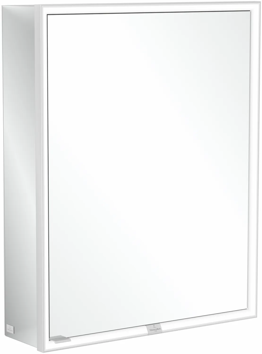 Villeroy & Boch Vorbau-Spiegelschrank „My View Now“ 600 × 750 × 168 mm in White Matt, Anschlag rechts, rechts Villeroy & Boch Vorbau-Spiegelschrank „My View Now“ 600 × 750 × 168 mm in White Matt, Anschlag rechts, rechts