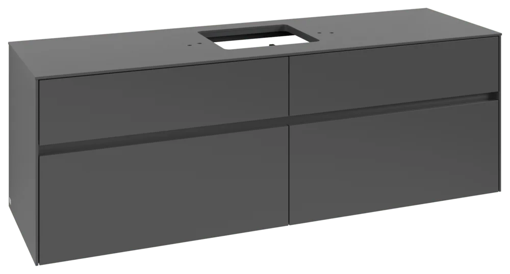 Villeroy & Boch Collaro Waschbeckenunterschrank C134B0, 1600x548x500mm, Graphite Villeroy & Boch Collaro Waschbeckenunterschrank C134B0, 1600x548x500mm, Graphite