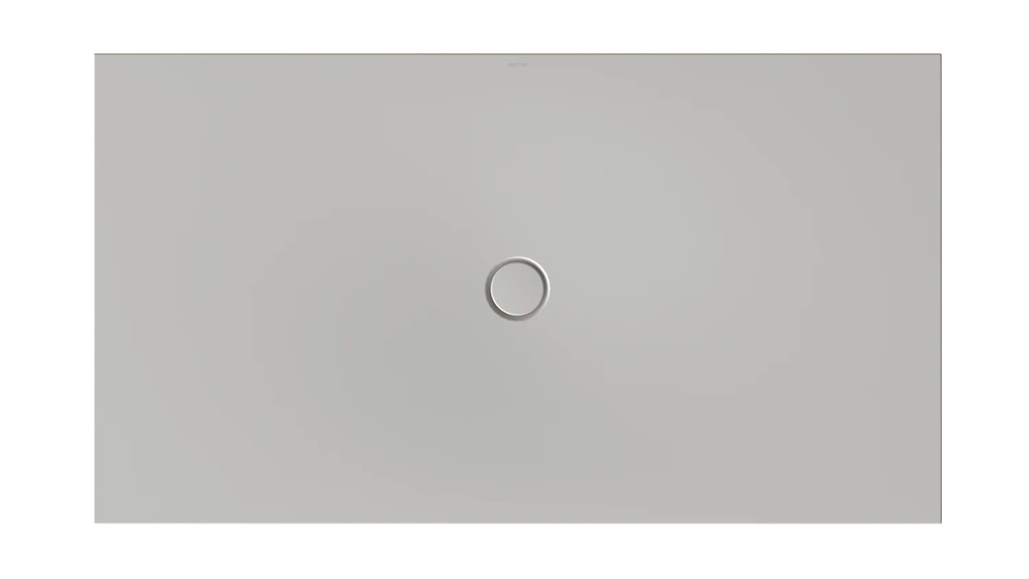Bette rechteck Duschwanne „BetteFloor“ 1800 × 1000 mm mit BetteAntirutsch Pro, ohne Oberflächenveredelung, ohne Wannenträger, in Dust
