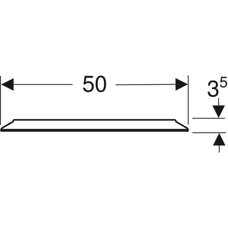 Geberit Spiegel „Option“, rechteckig