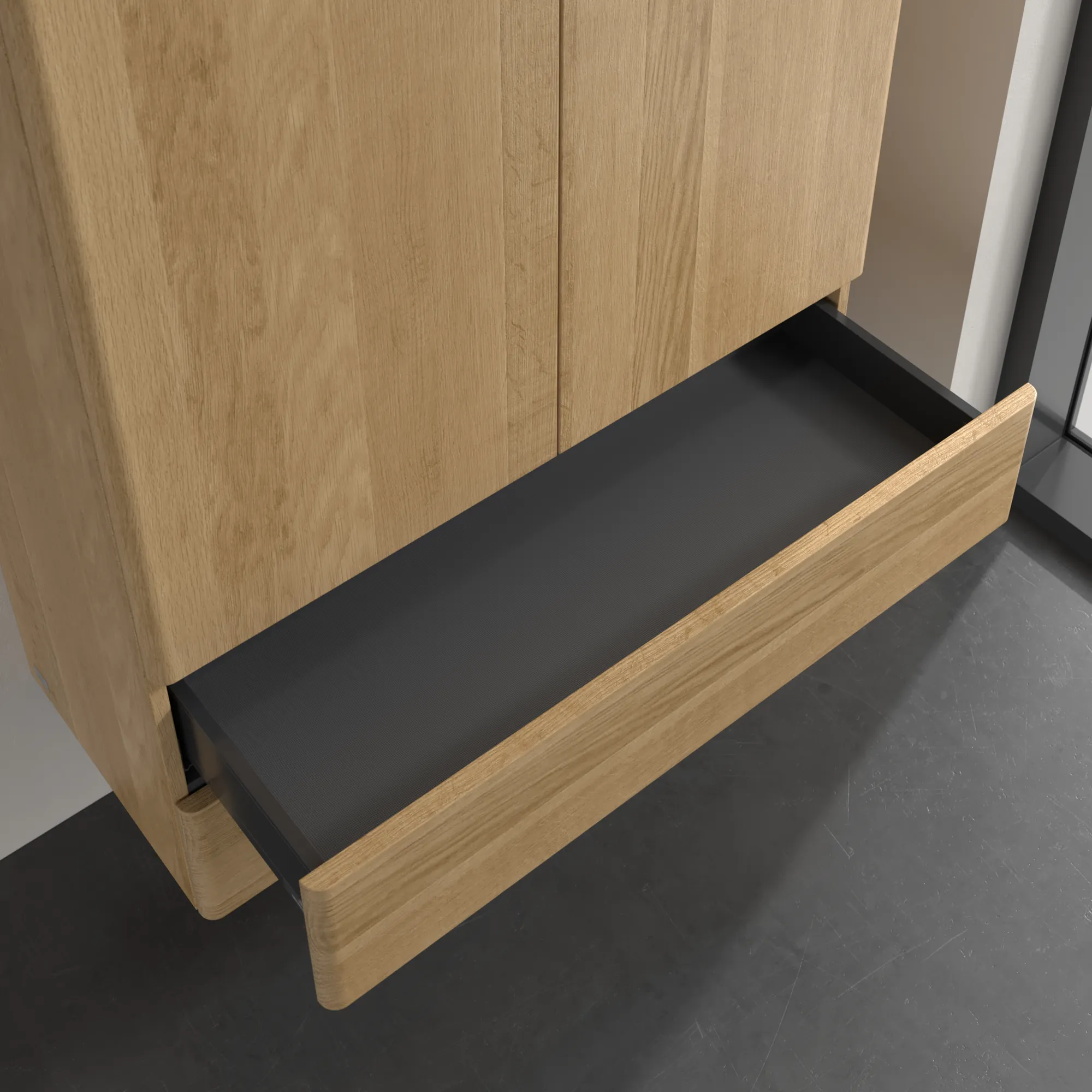 Villeroy & Boch Antao Highboard K47, 814x1039x356mm, 2 Türen, Honey Oak Villeroy & Boch Antao Highboard K47, 814x1039x356mm, 2 Türen, Honey Oak