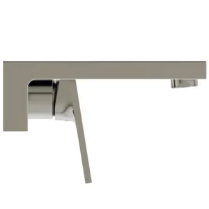 Wand-Waschischarmatur Extra Ausladung 160mm Brushed Gold Wand-Waschischarmatur Extra Ausladung 160mm Brushed Gold