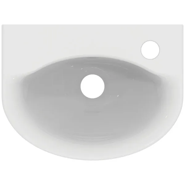 Waschbecken „Connect“ 35 × 26 × 15,5 cm, Hahnlochposition rechts Waschbecken „Connect“ 35 × 26 × 15,5 cm, Hahnlochposition rechts