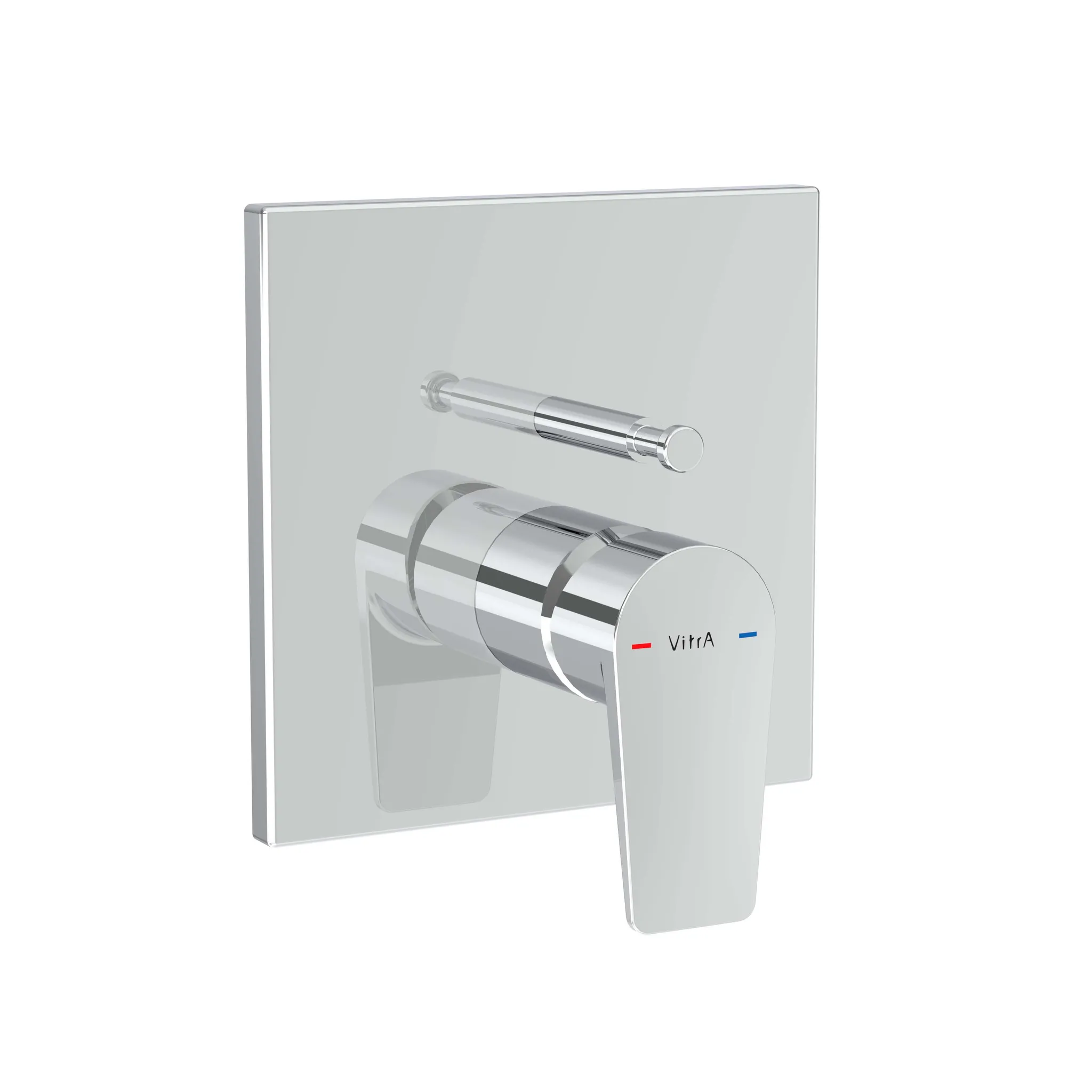 VitrA Flow Square Einhebel-Wannen-/Brausearmatur V-Box Unterputzmontage Chrom VitrA Flow Square Einhebel-Wannen-/Brausearmatur V-Box Unterputzmontage Chrom