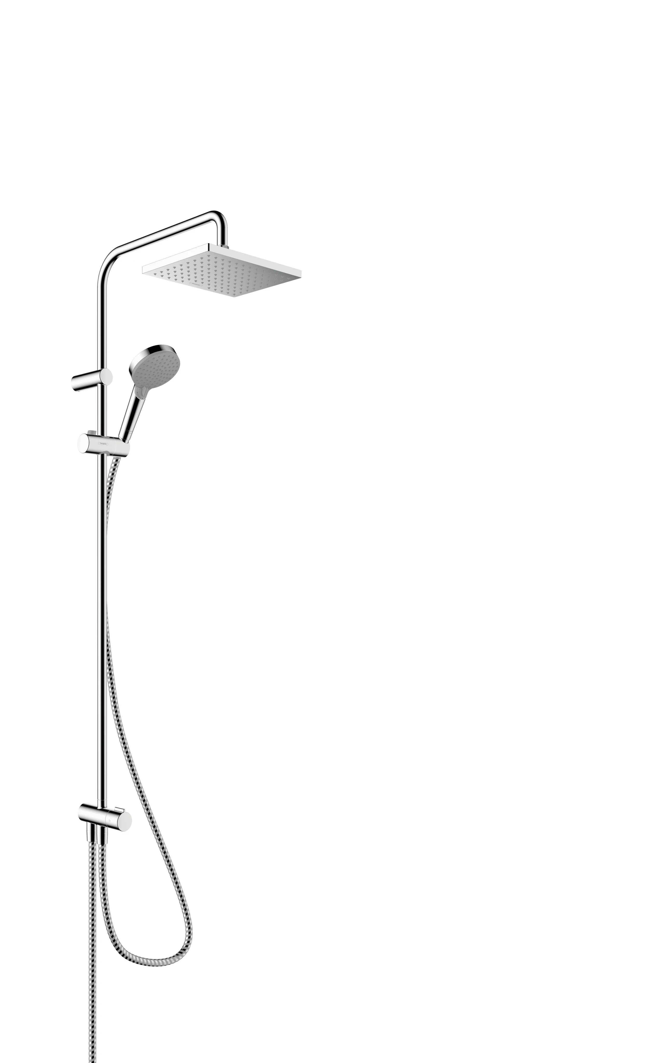 Showerpipe 230 1jet Vernis Shape Reno EcoSmart chrom