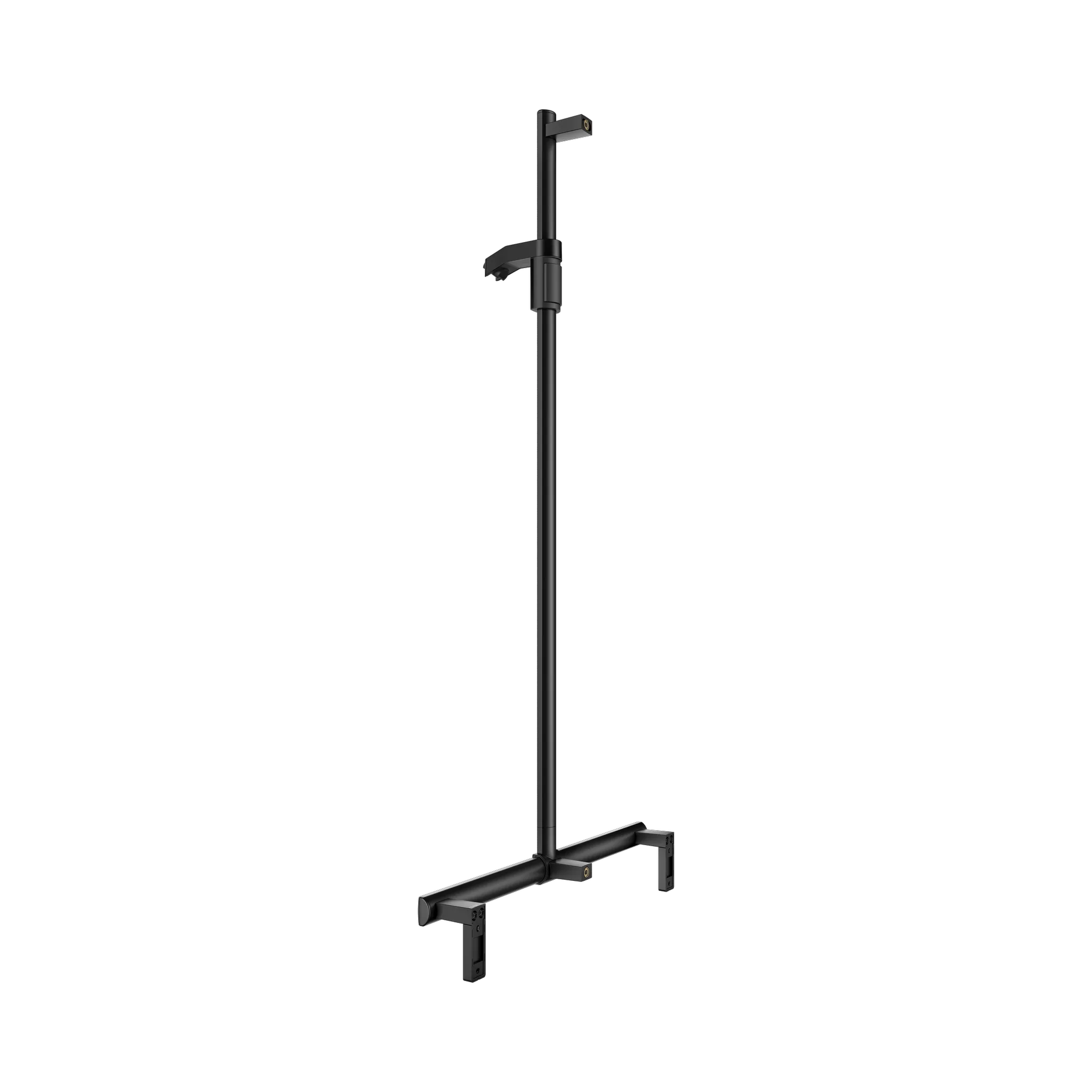 KEUCO Duschhandlauf mit Brausestange „Axess“ 632 × 700 × 1301 mm Ausführung in Schwarz (matt)