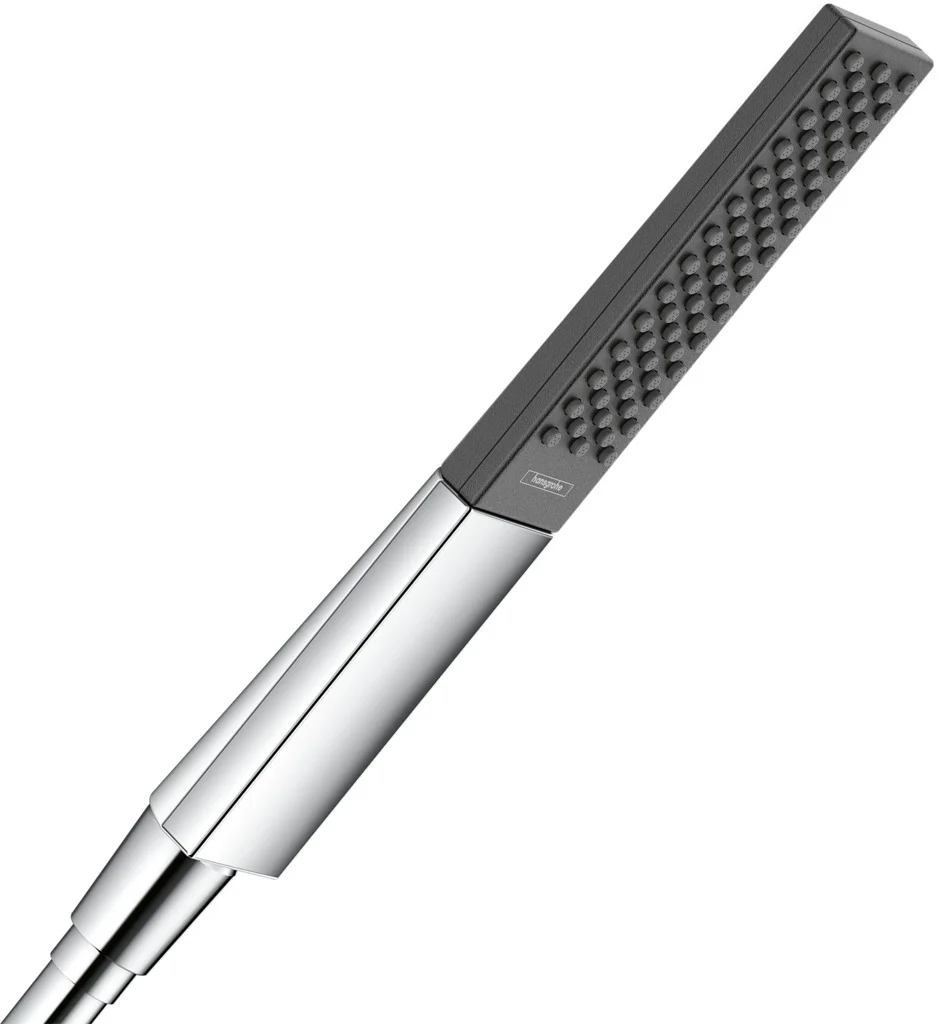Hansgrohe Rainfinity Stabhandbrause 1jet EcoSmart, Chrom, 100 mm Brausekopfgröße, 9 l/min Durchfluss, QuickClean Technologie Hansgrohe Rainfinity Stabhandbrause 1jet EcoSmart, Chrom, 100 mm Brausekopfgröße, 9 l/min Durchfluss, QuickClean Technologie