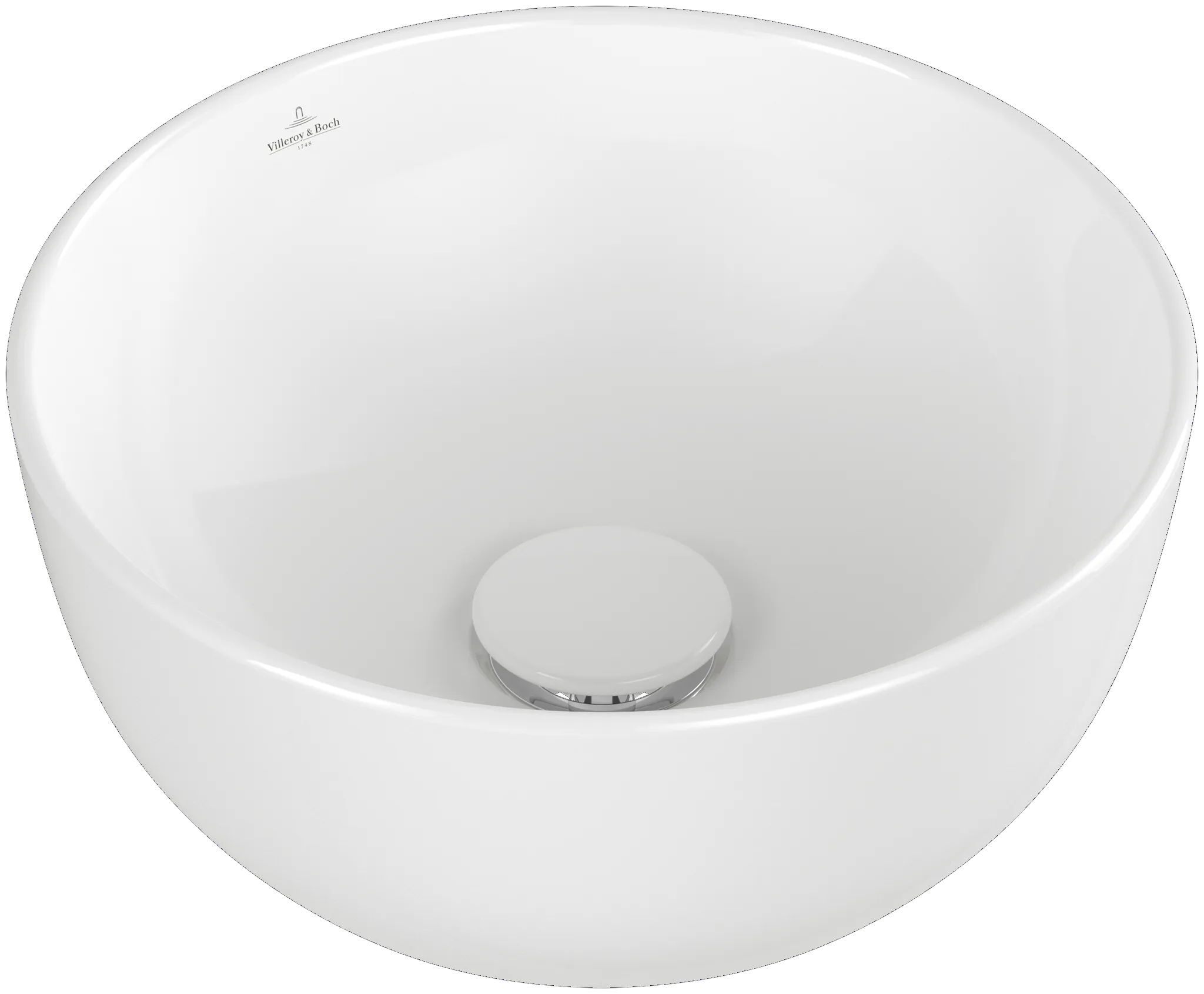 Villeroy & Boch Aufsatzwaschtisch aus TitanCeram „Artis“ ⌀ 325 mm in Weiß Alpin Villeroy & Boch Aufsatzwaschtisch aus TitanCeram „Artis“ ⌀ 325 mm in Weiß Alpin