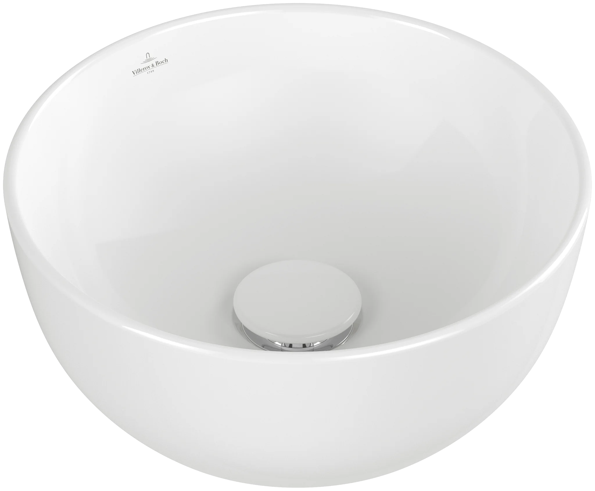 Villeroy & Boch Aufsatzwaschtisch aus TitanCeram „Artis“ ⌀ 325 mm in Deep Ocean