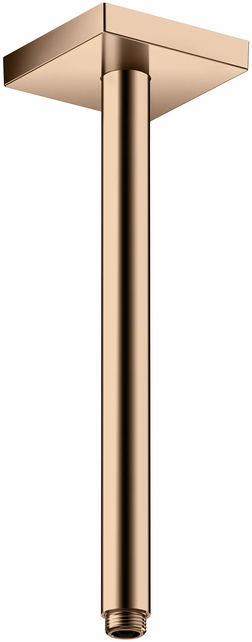 Hansgrohe AXOR ShowerSolutions Deckenanschluss 300 mm eckig, Polished Red Gold Hansgrohe AXOR ShowerSolutions Deckenanschluss 300 mm eckig, Polished Red Gold